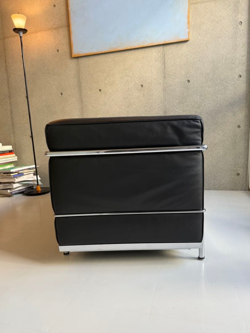 IDC大塚家具 2人掛けソファ ルコルビジェ LC2