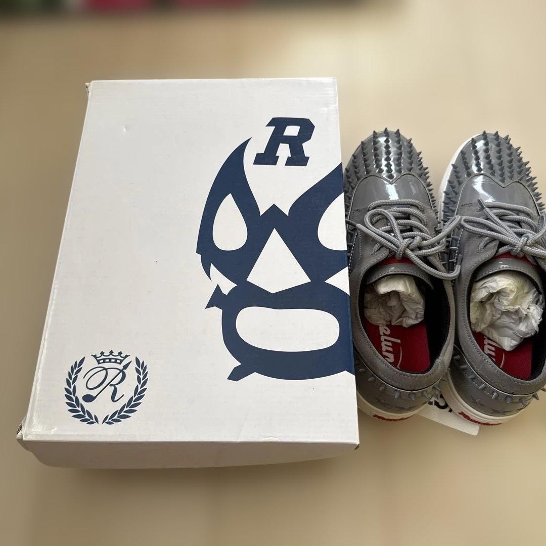 Russeluno グレー スパイクシューズ　未使用　28cm