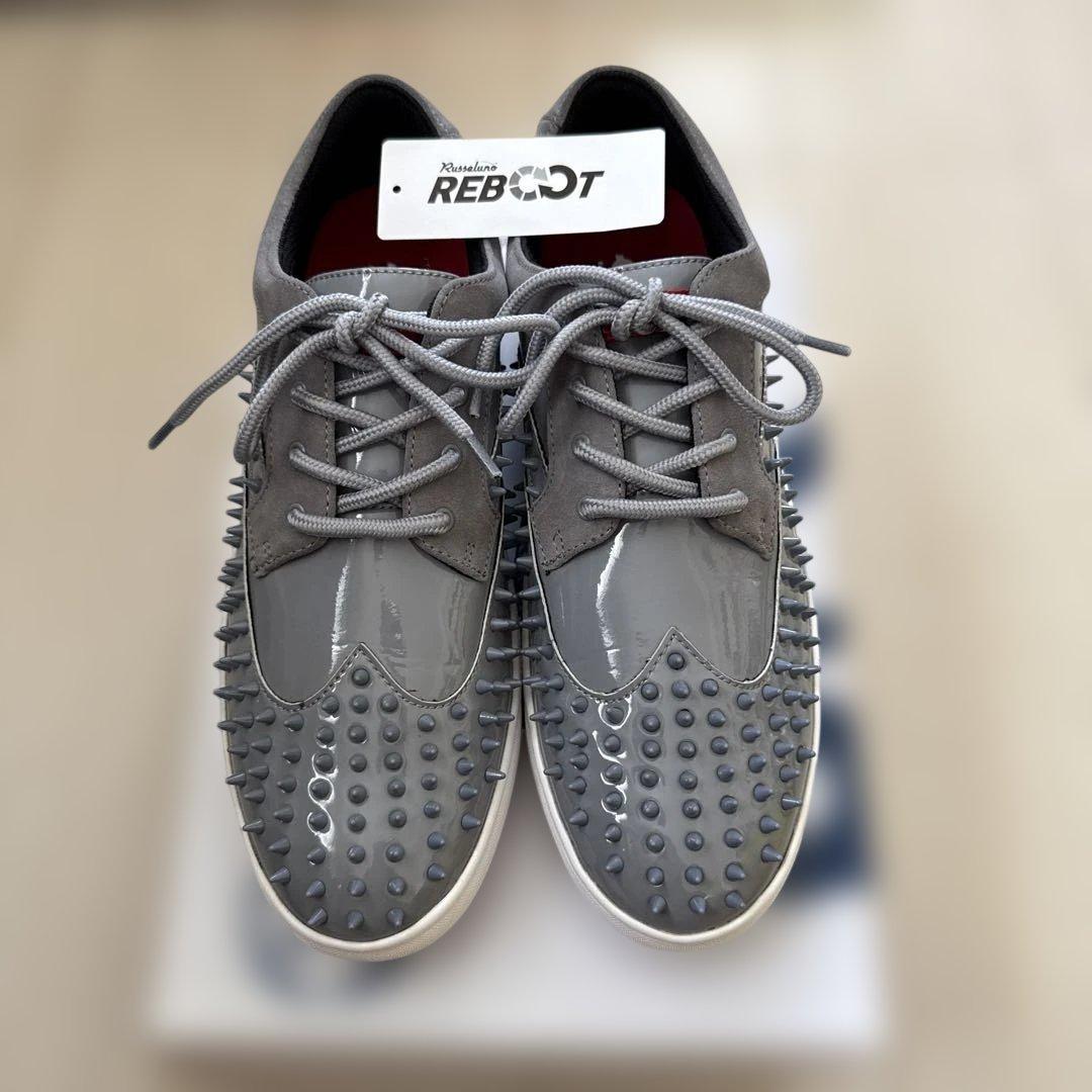 Russeluno グレー スパイクシューズ　未使用　28cm