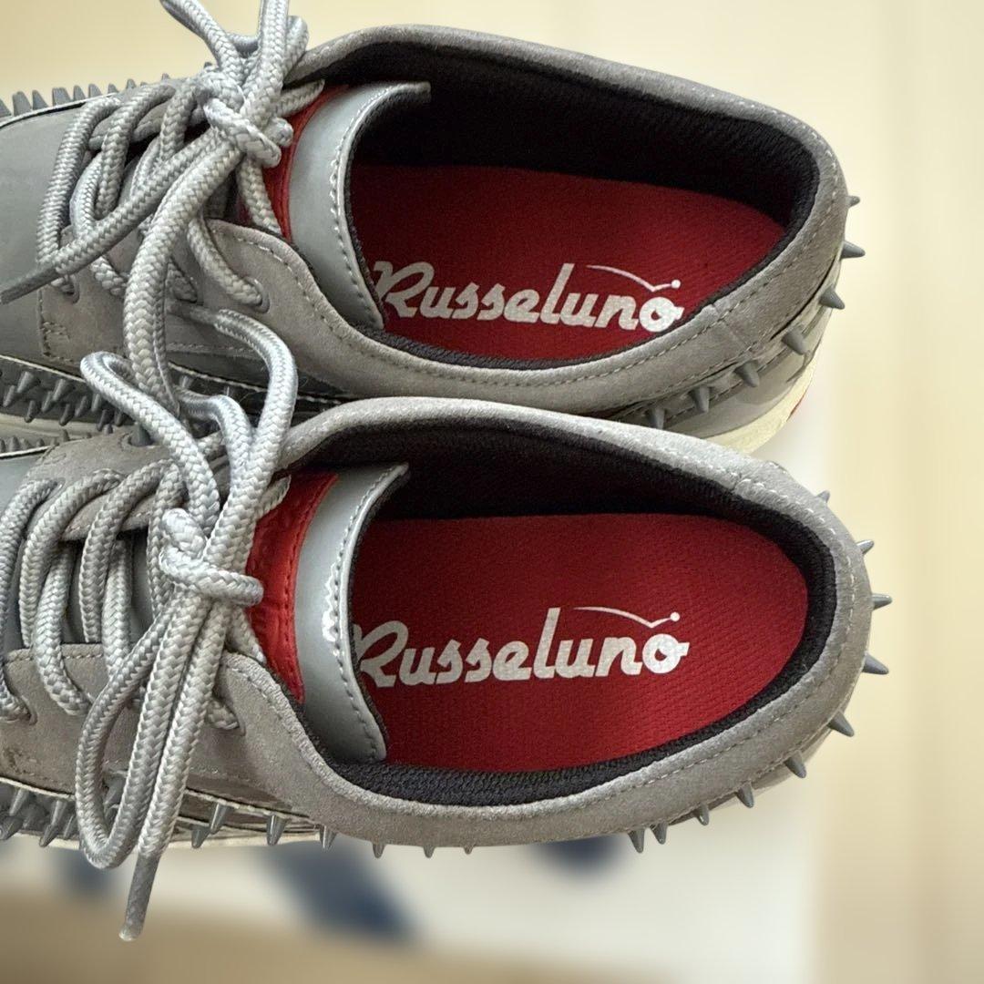 Russeluno グレー スパイクシューズ　未使用　28cm