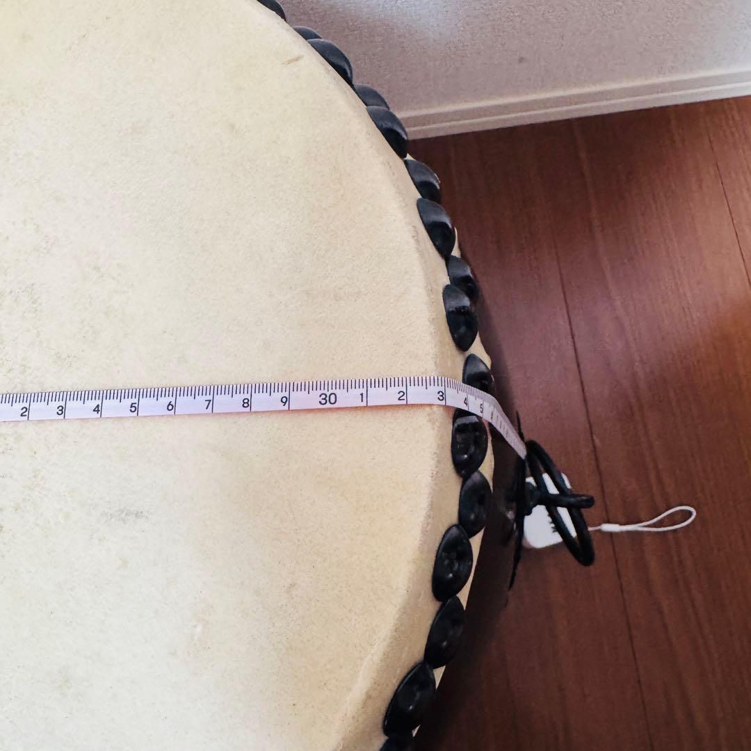 和太鼓 打面33センチ ブラック　黒　大太鼓