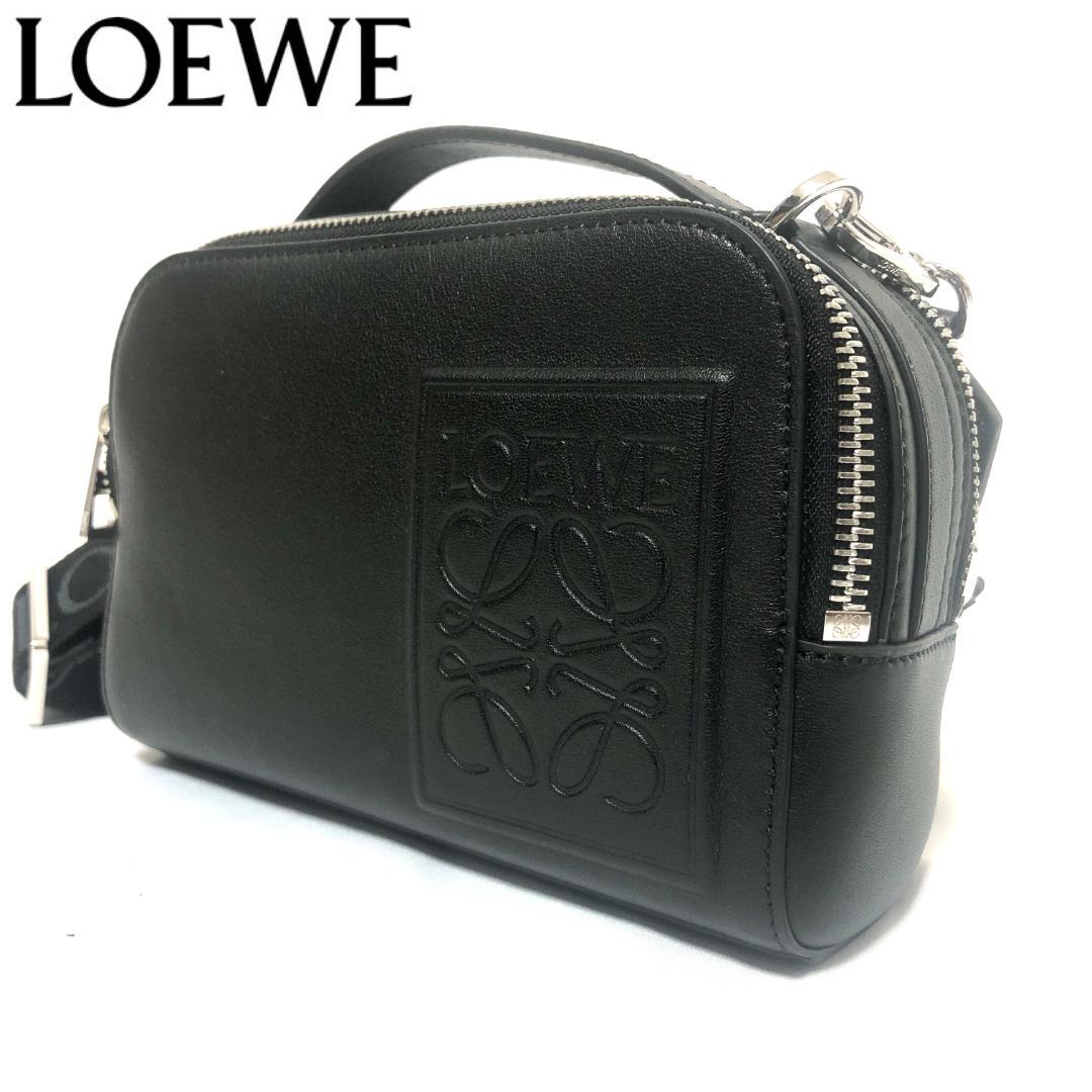 【最安値★極美品】 LOEWE ロエベ カメラ クロスボディバッグ ブラック