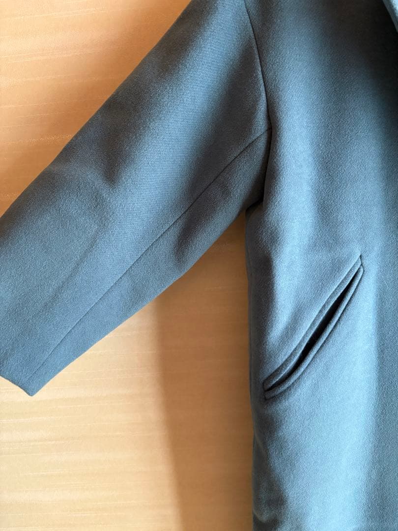 IENA MANTECOオーバーチェスターコート　ブルー