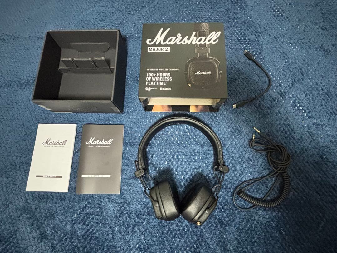 美品　MarshallヘッドホンV