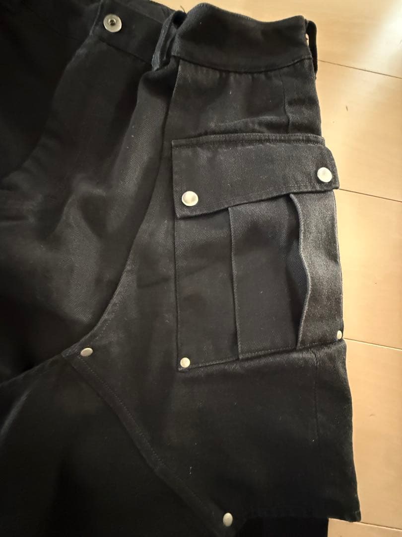 パンツ Jentlouis Layer Denim Pants Black M