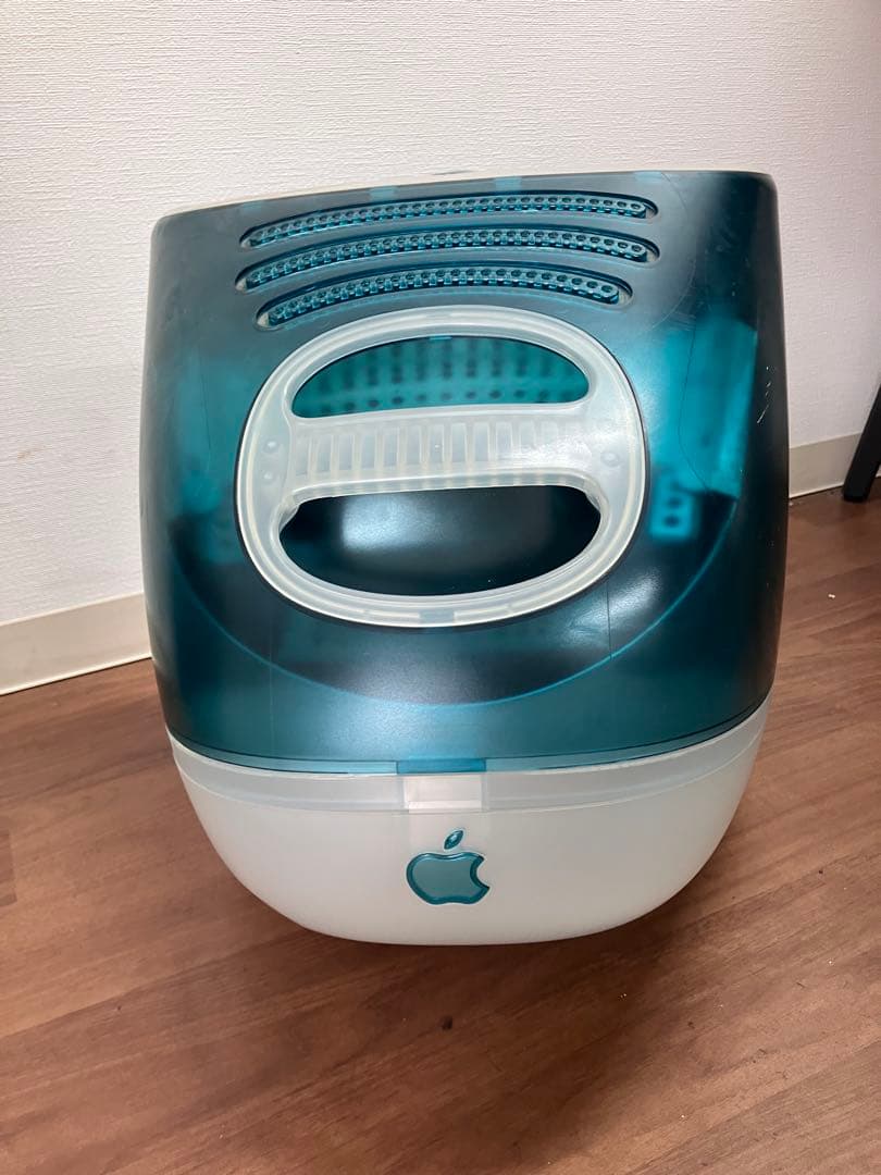 レトロ！【Apple】 iMac G3 初代 ボンダイブルー キーボード付
