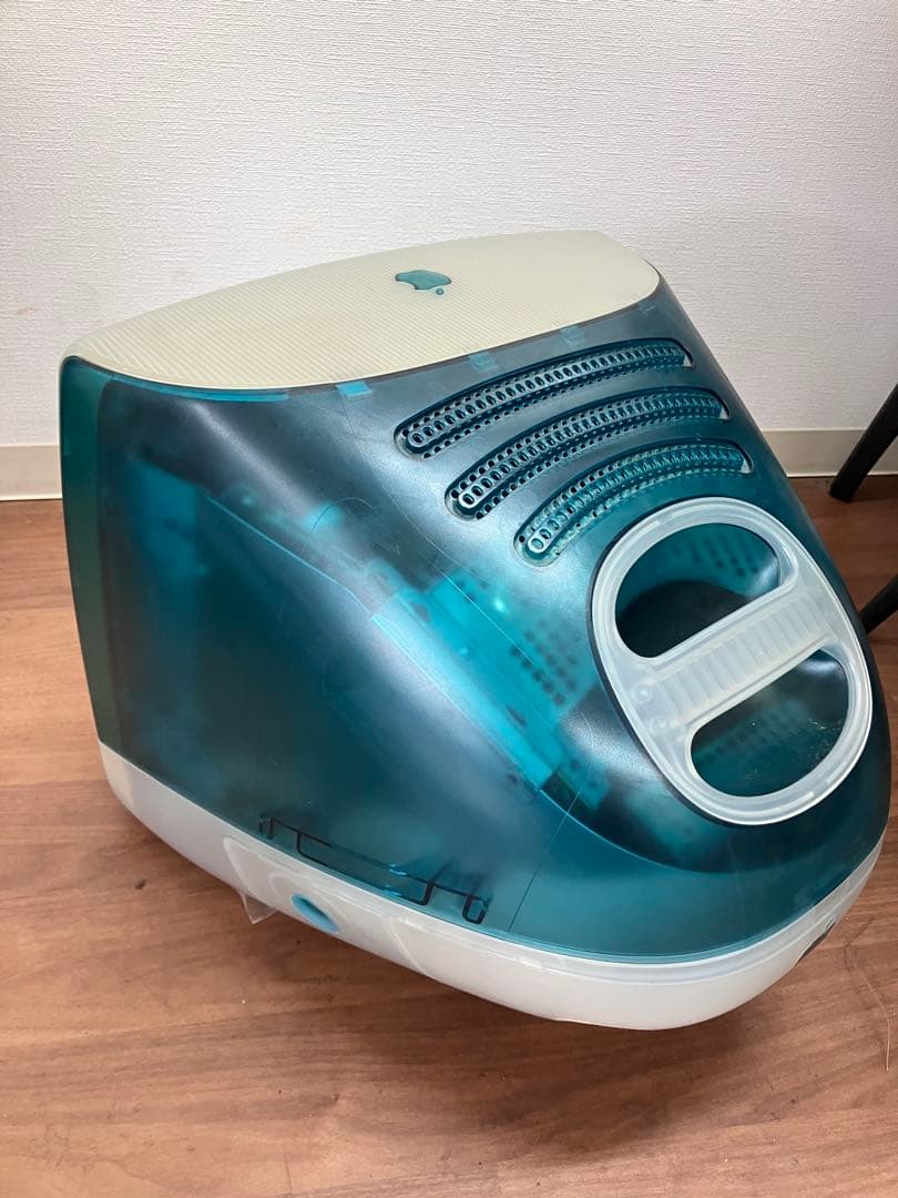 レトロ！【Apple】 iMac G3 初代 ボンダイブルー キーボード付
