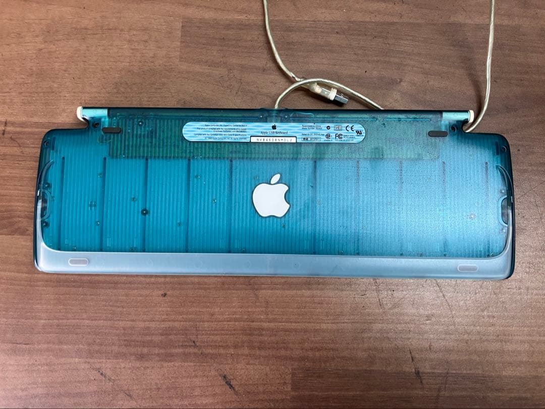 レトロ！【Apple】 iMac G3 初代 ボンダイブルー キーボード付