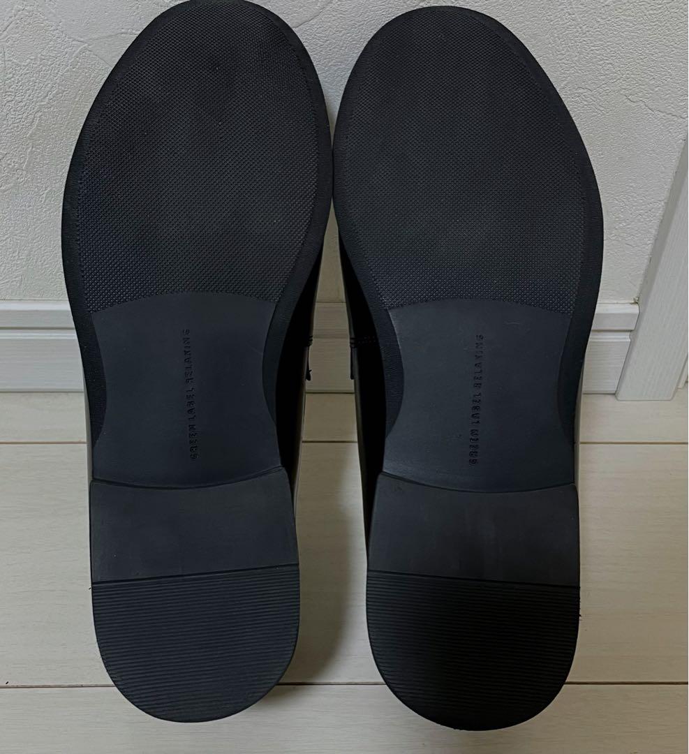 美品　レザーローファー green label relaxing V3