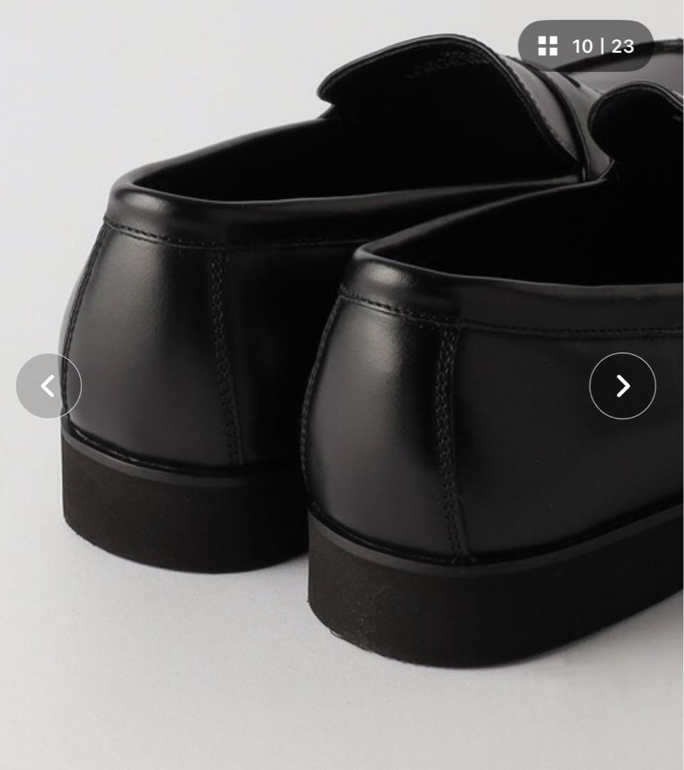 美品　レザーローファー green label relaxing V3