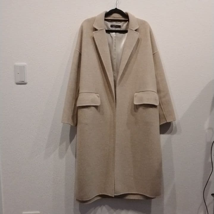 スタニングルアー　ベージュ ロングコート ベルト付き