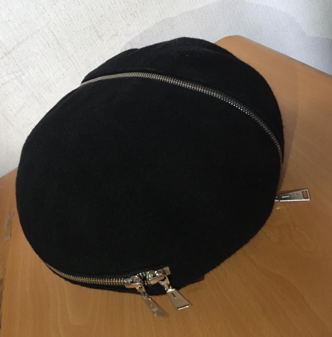 早い者勝ち！ACUOD by CHANU ジップデザインベレー帽