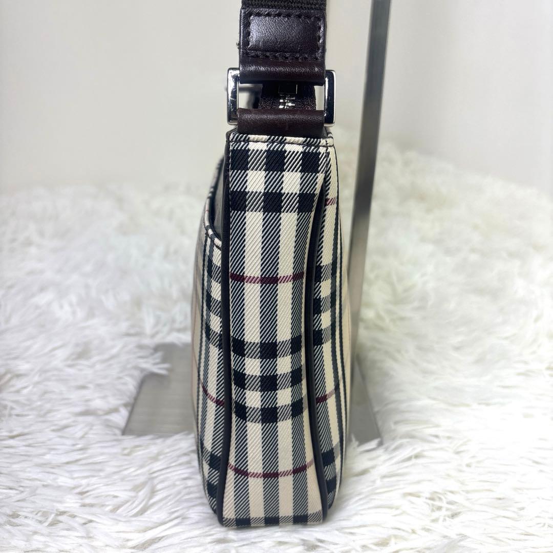 [美品] BURBERRY バーバリー　ショルダーバッグ　ノバチェック