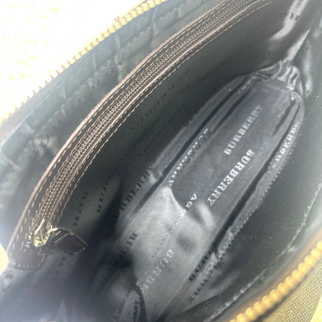 [美品] BURBERRY バーバリー　ショルダーバッグ　ノバチェック