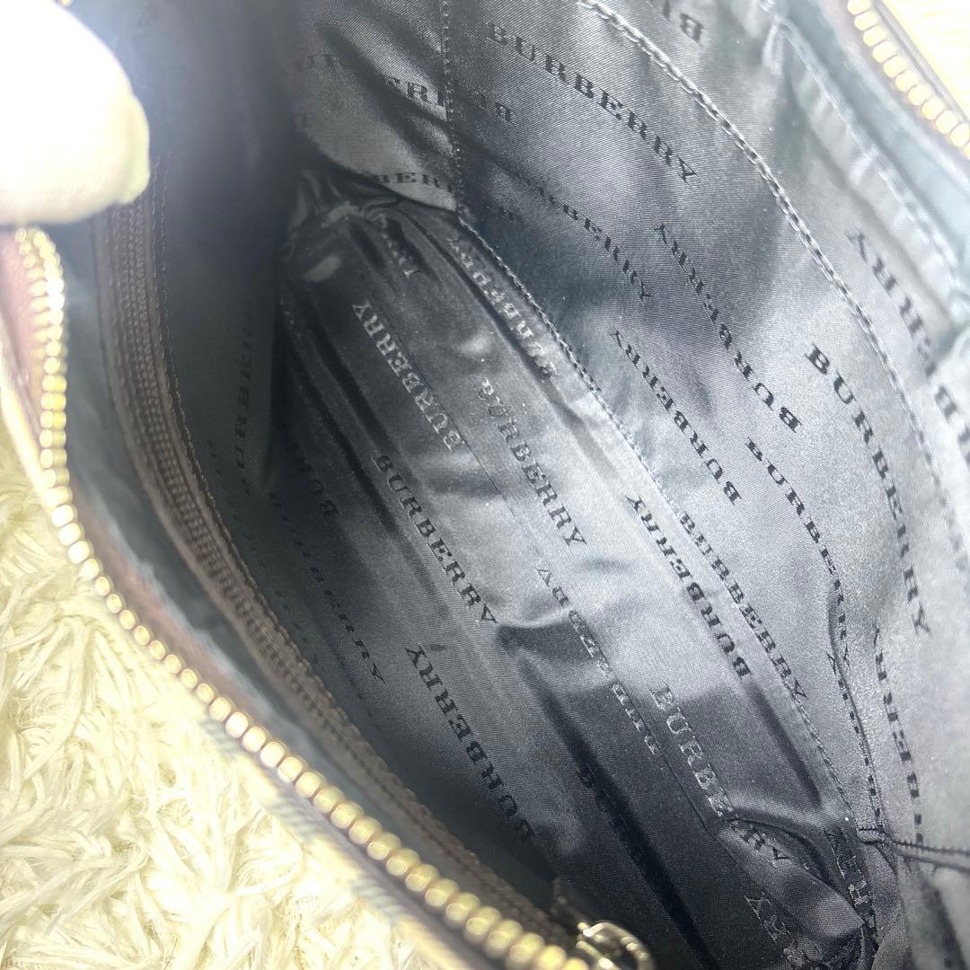 [美品] BURBERRY バーバリー　ショルダーバッグ　ノバチェック