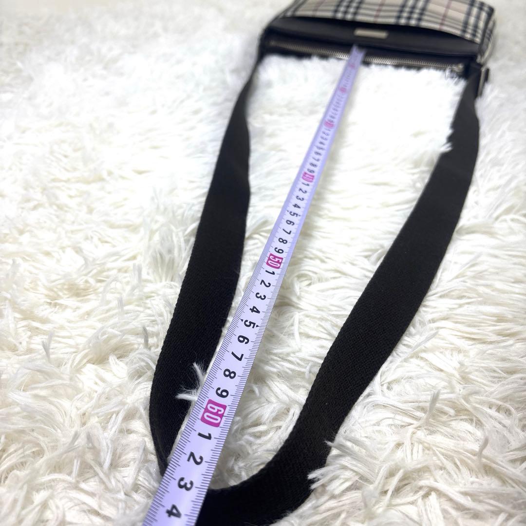 [美品] BURBERRY バーバリー　ショルダーバッグ　ノバチェック