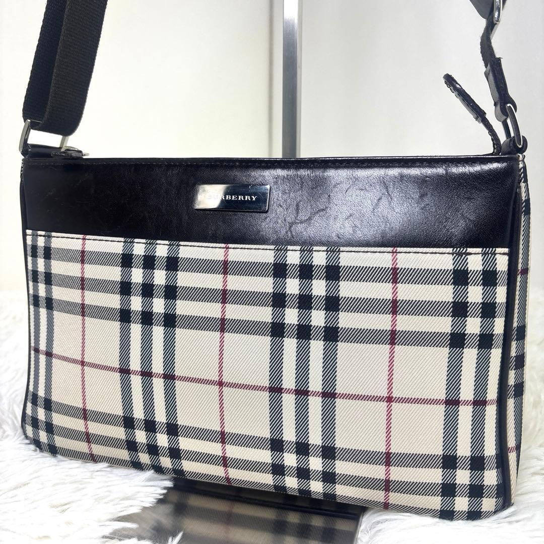[美品] BURBERRY バーバリー　ショルダーバッグ　ノバチェック