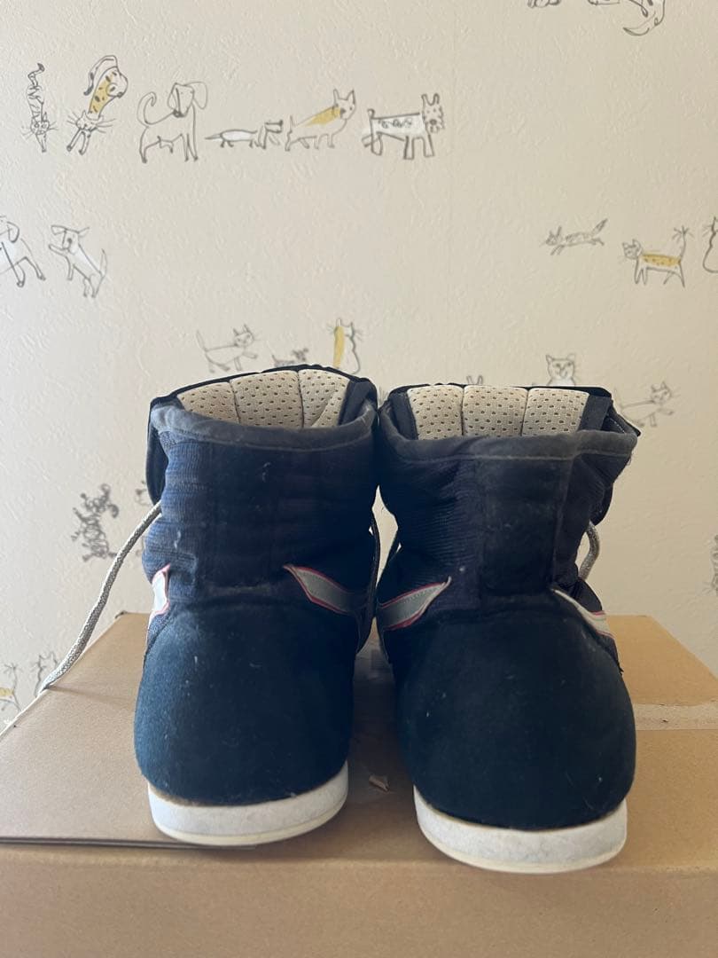 【Mizuno】ボクシングシューズ ハイカット ブラック