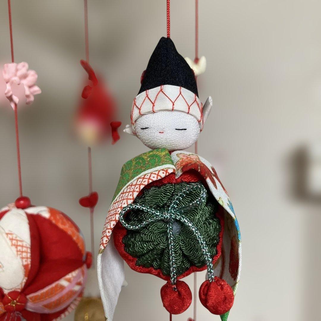618 cyaro　吊るし雛　吊るし飾り