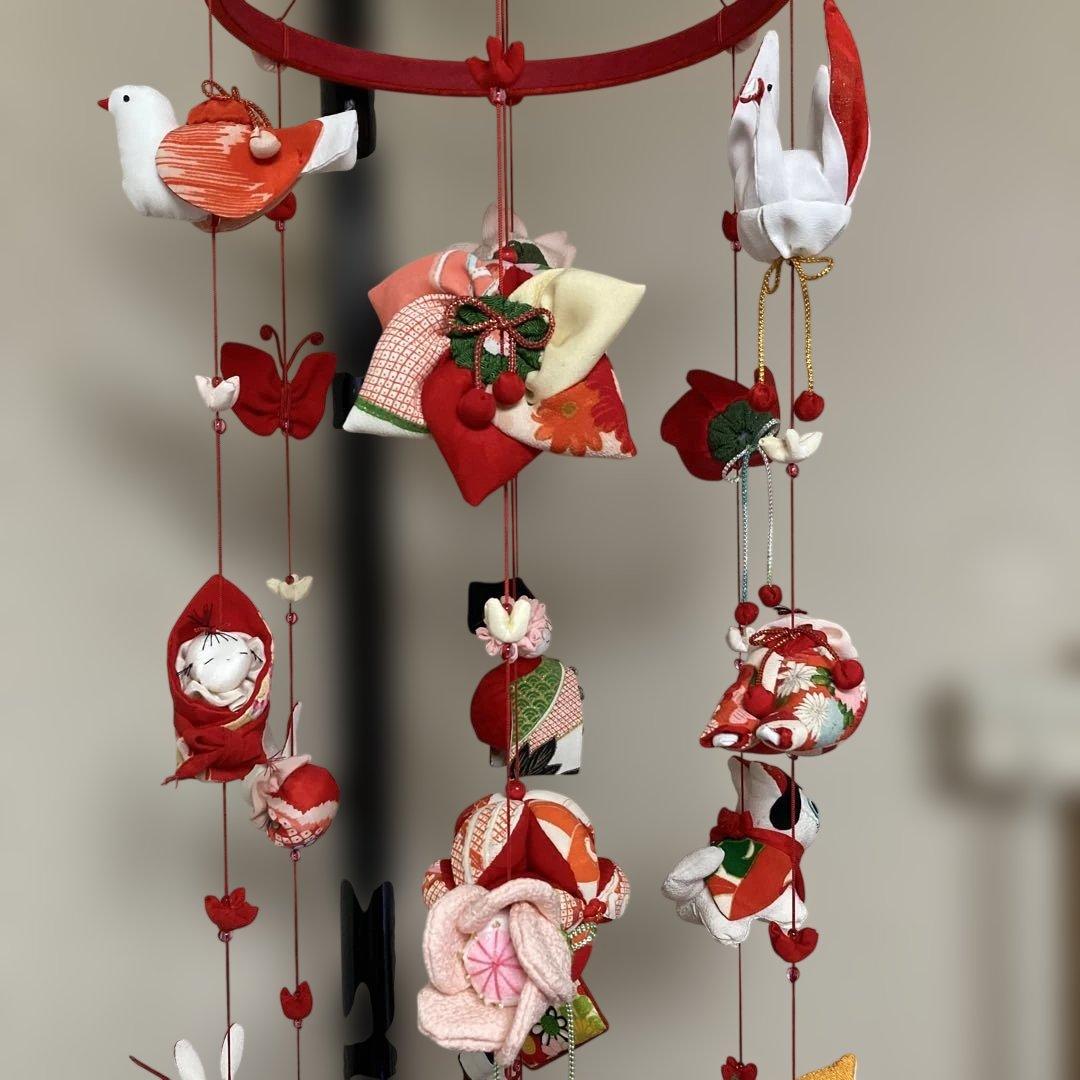 618 cyaro　吊るし雛　吊るし飾り