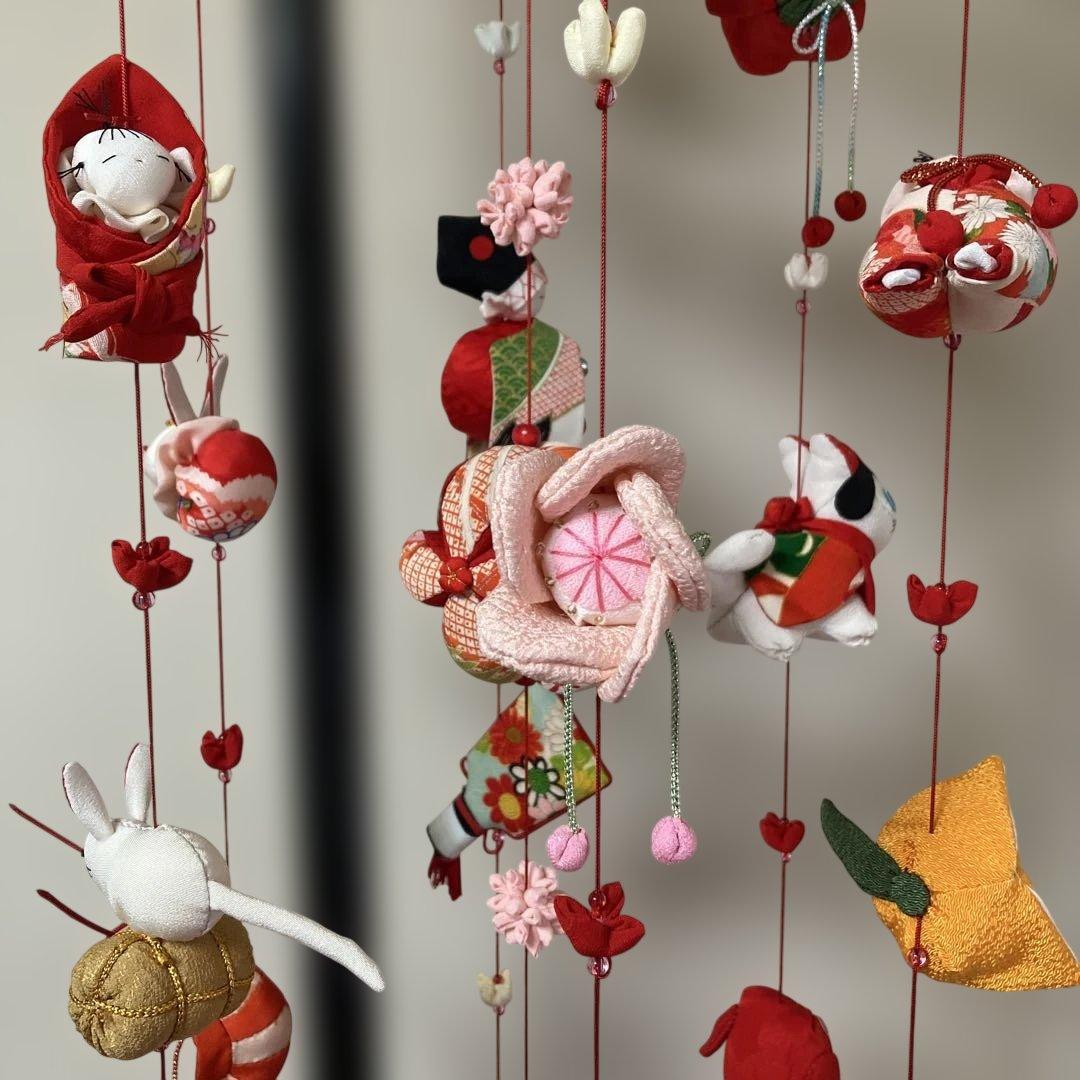 618 cyaro　吊るし雛　吊るし飾り