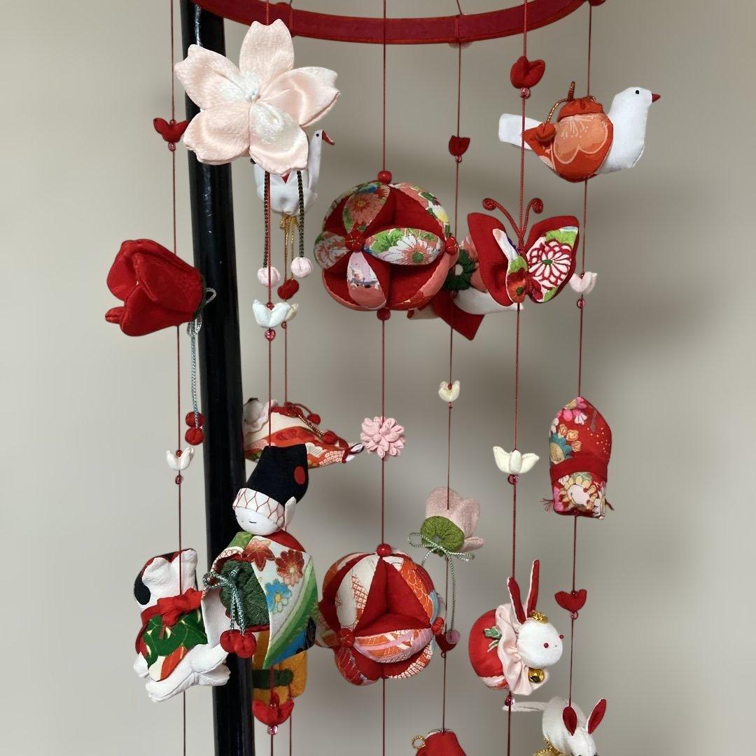 618 cyaro　吊るし雛　吊るし飾り