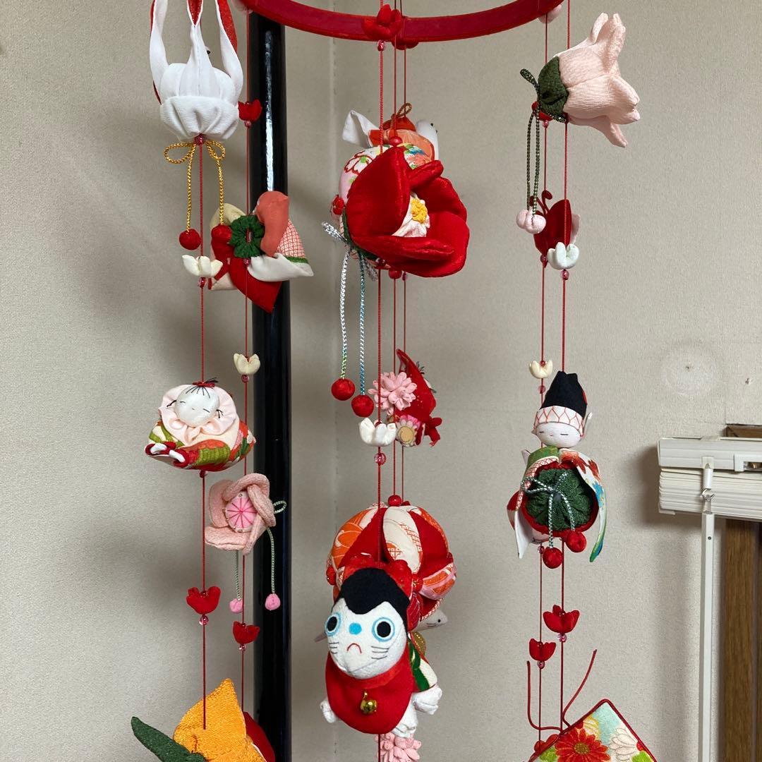 618 cyaro　吊るし雛　吊るし飾り