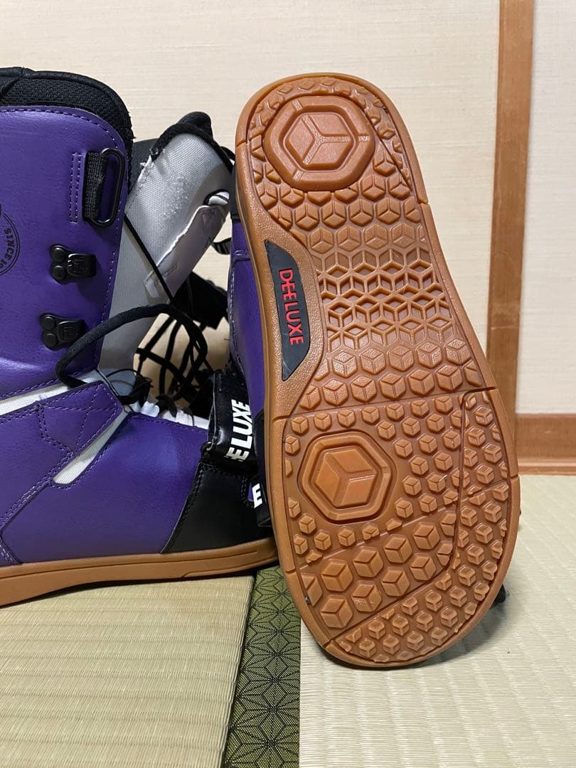 DEELUX DNApro スノーボードブーツ 紫/黒
