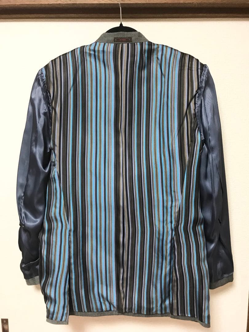 ♡美品♡メンズ エトロ ミラノウール グレー ジャケット&パンツ スーツ