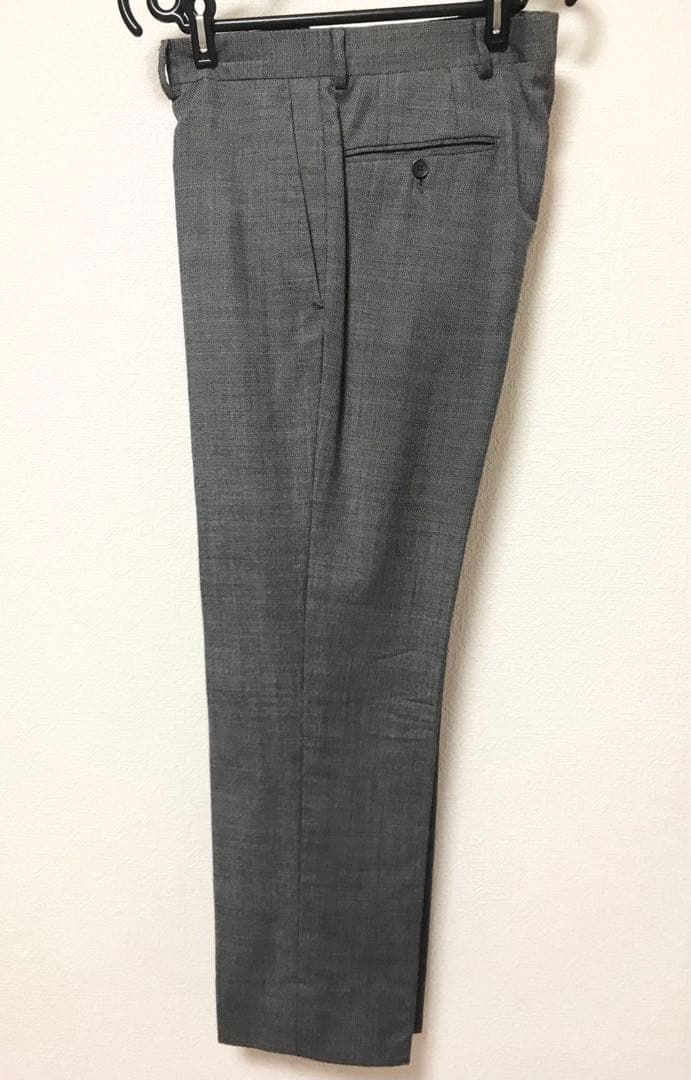 ♡美品♡メンズ エトロ ミラノウール グレー ジャケット&パンツ スーツ