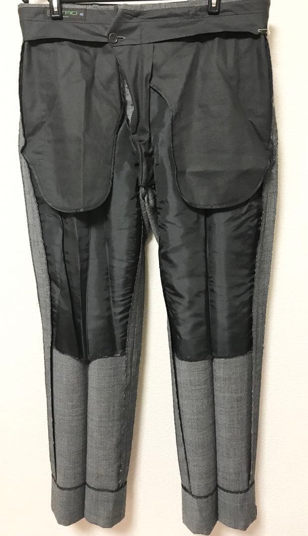 ♡美品♡メンズ エトロ ミラノウール グレー ジャケット&パンツ スーツ