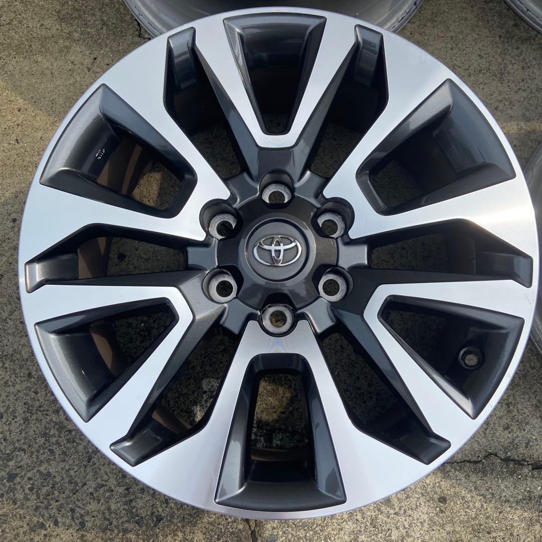 ４本セット　１９インチ　１５０プラド後期純正アルミホイール