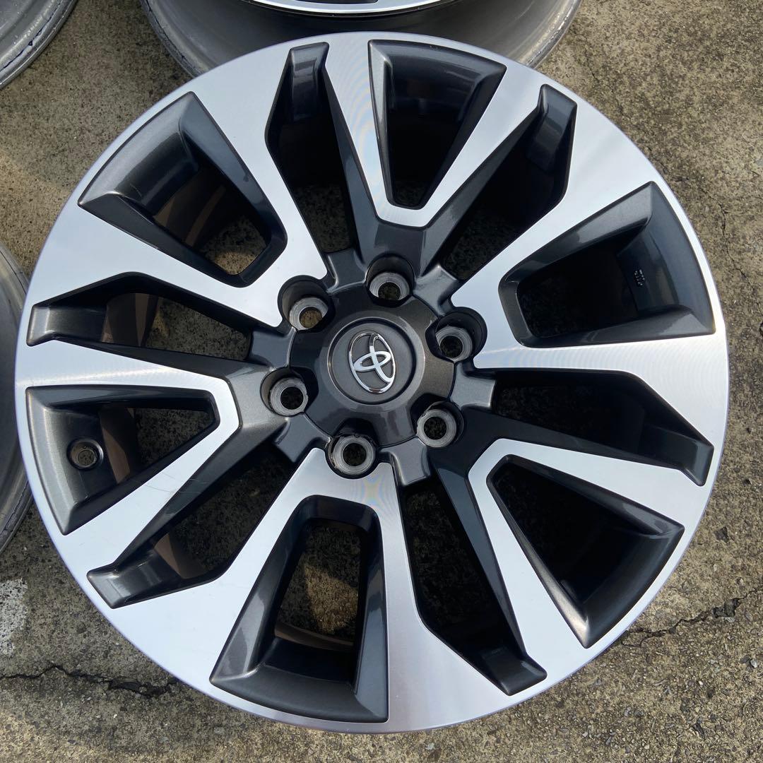 ４本セット　１９インチ　１５０プラド後期純正アルミホイール