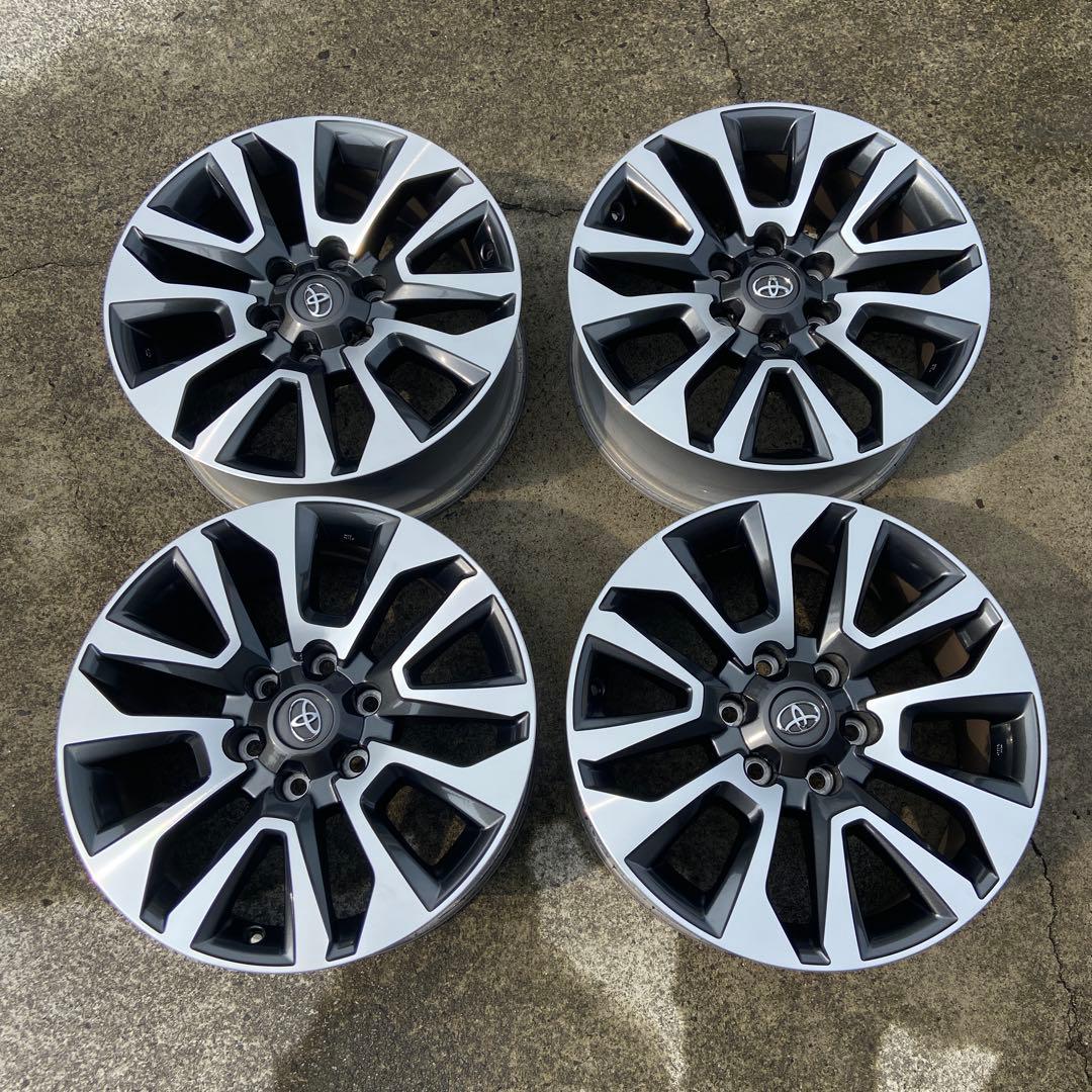 ４本セット　１９インチ　１５０プラド後期純正アルミホイール