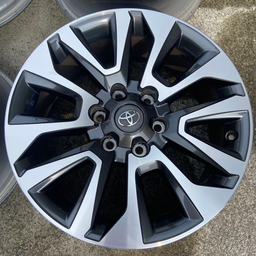 ４本セット　１９インチ　１５０プラド後期純正アルミホイール