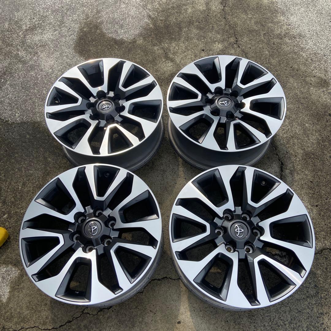 ４本セット　１９インチ　１５０プラド後期純正アルミホイール