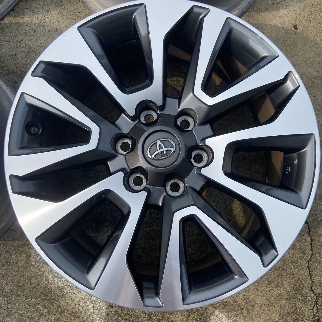 ４本セット　１９インチ　１５０プラド後期純正アルミホイール