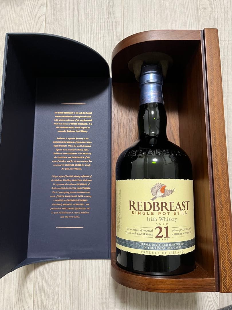 〜最終値下げ〜 レッドブレスト21年 アイリッシュウイスキー 700ml