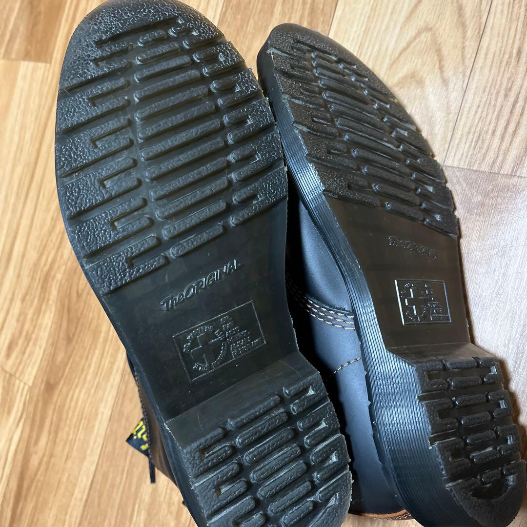 Dr. Martensドクターマーチン 8ホール(ブラック+ブラウン)UK7