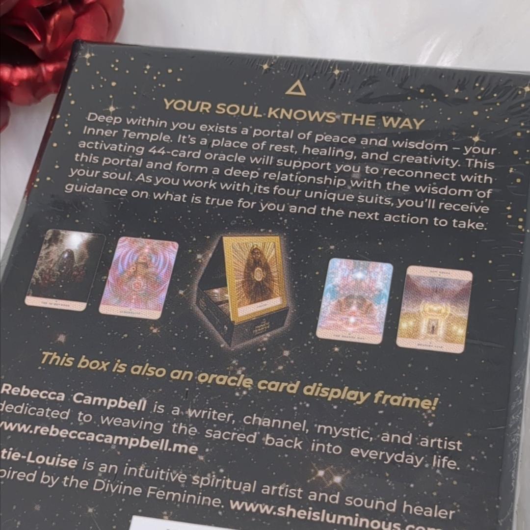 【正規品オラクルカード】美麗✨レベッカキャンベル最新作✨内なる神殿のオラクル