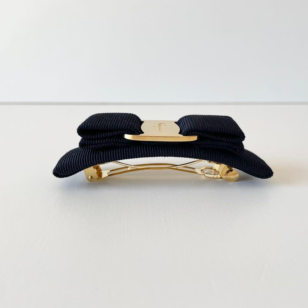 【新品】Salvatore Ferragamo バレッタ リボン ヘアアクセ