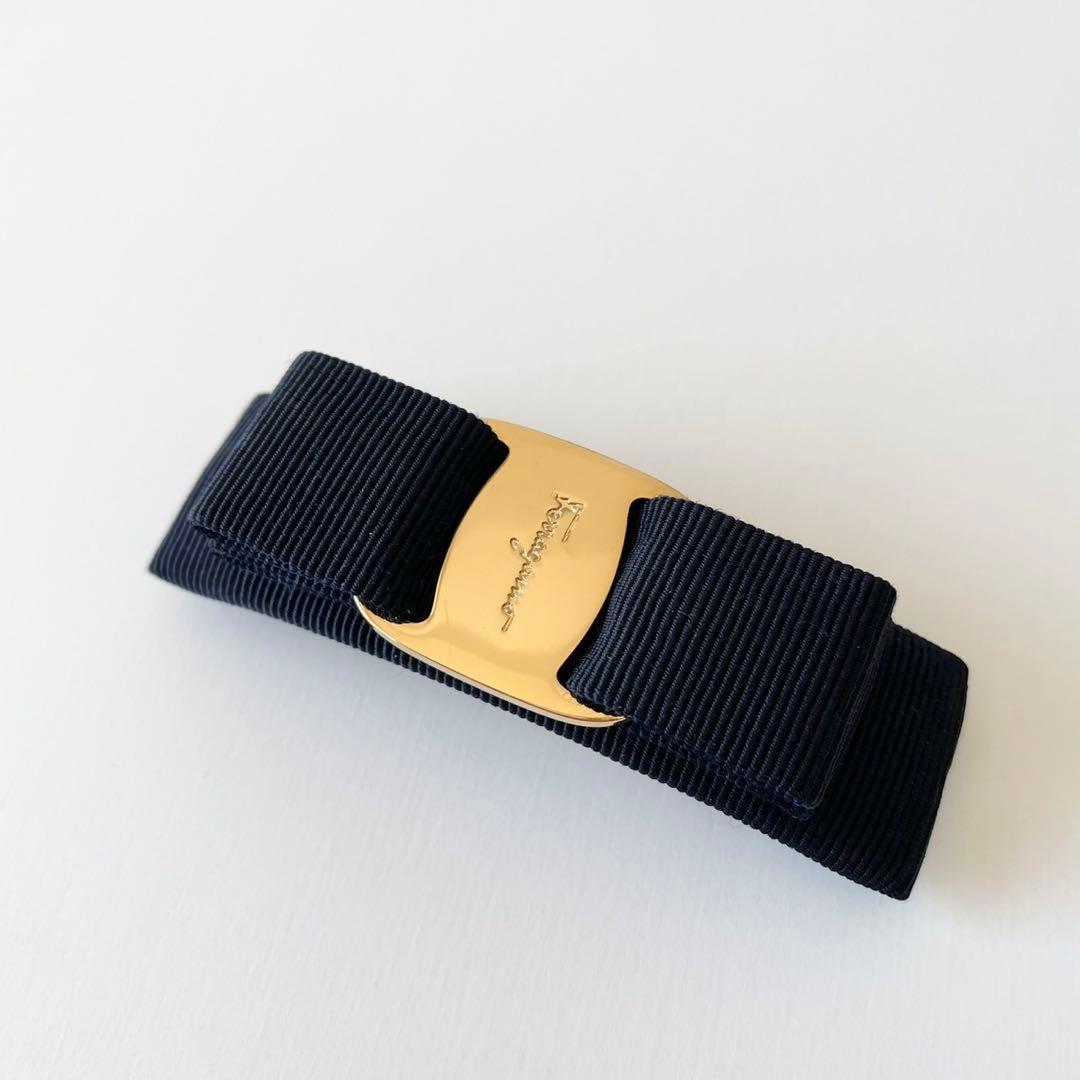 【新品】Salvatore Ferragamo バレッタ リボン ヘアアクセ
