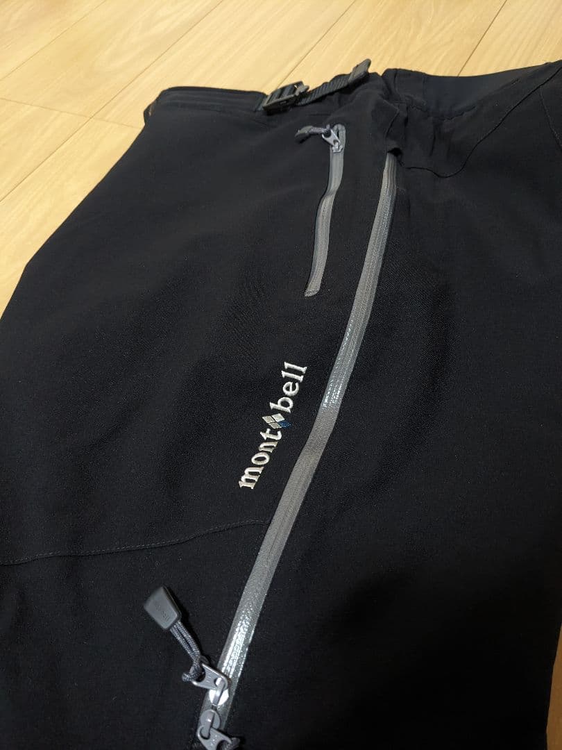 美品　モンベル　スノーウェア　パンツ　パウダーステップパンツ