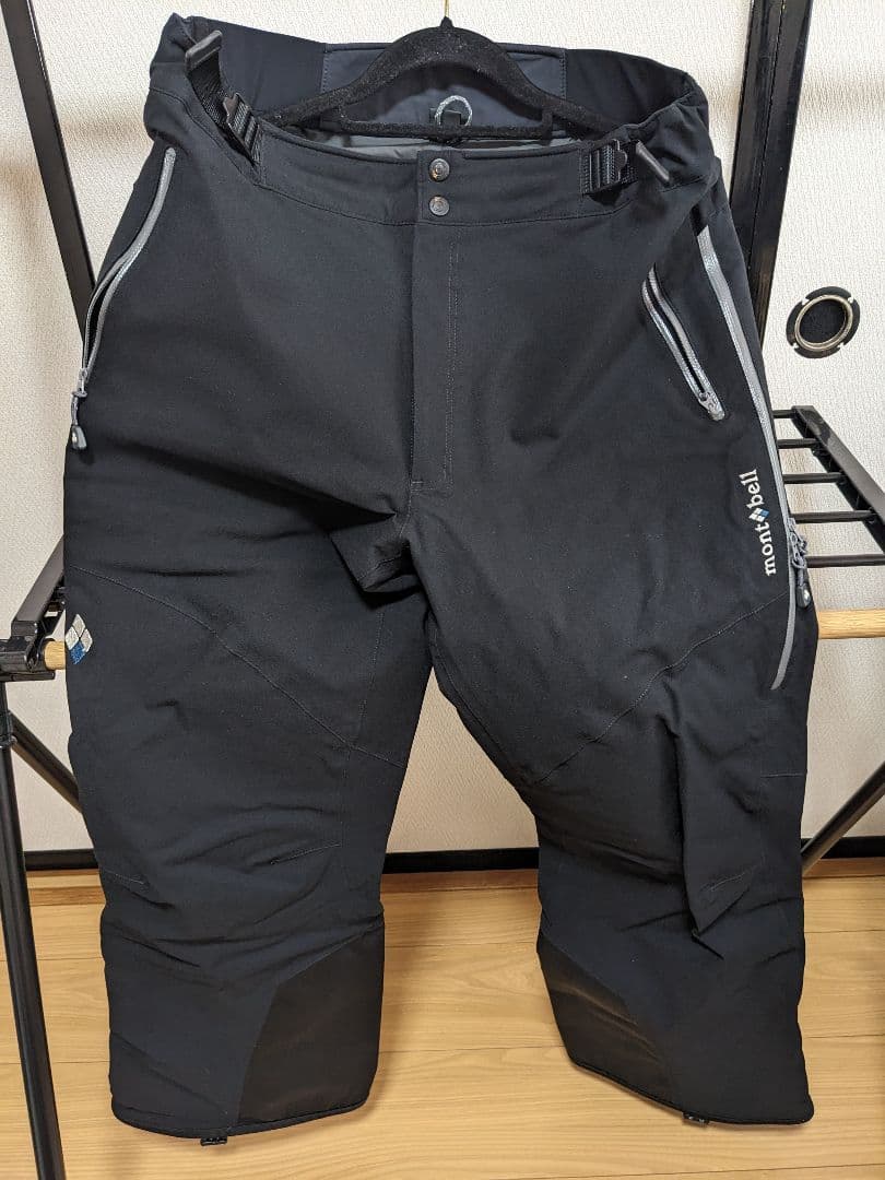 美品　モンベル　スノーウェア　パンツ　パウダーステップパンツ