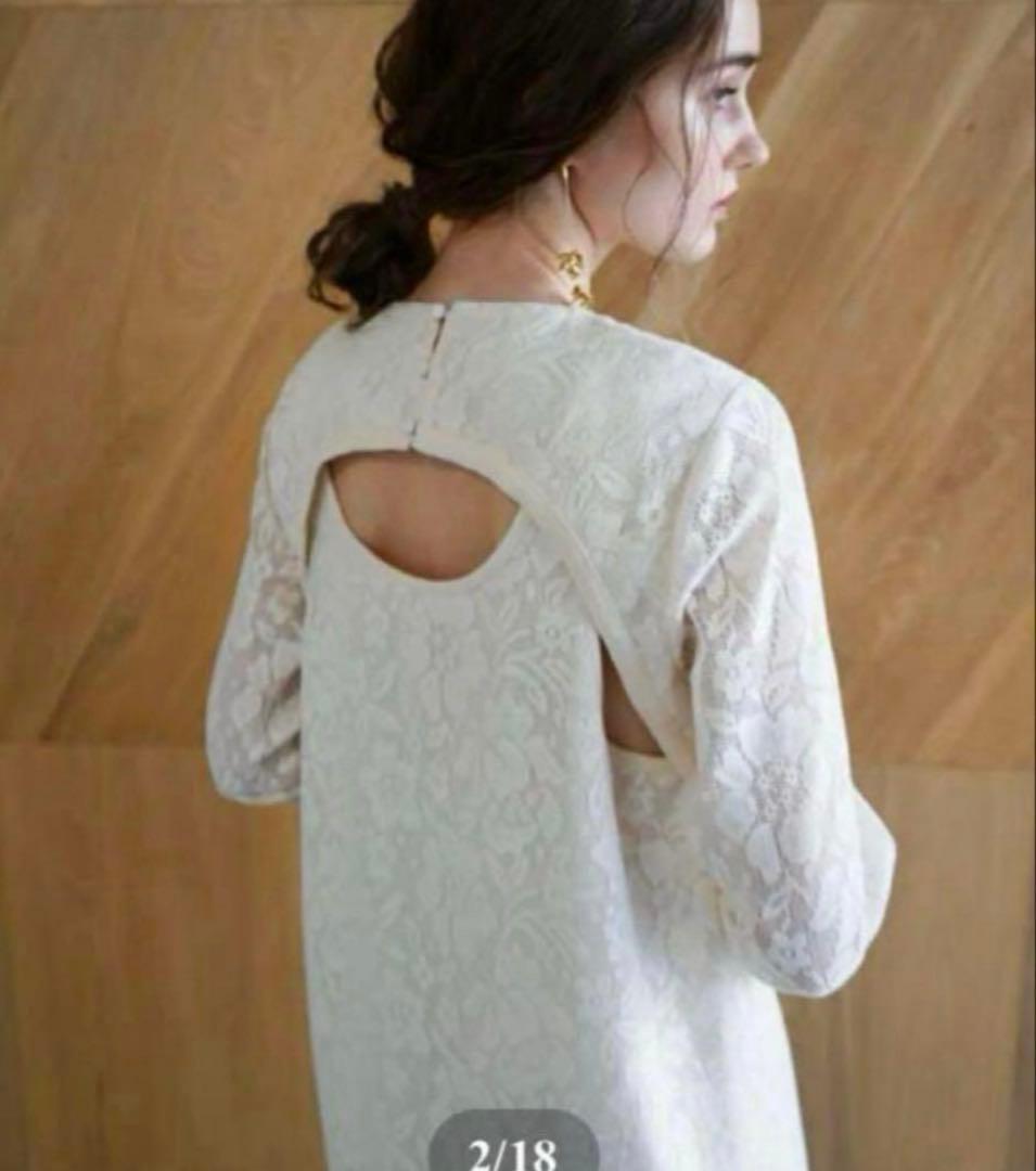 ワンピース acka all lace one-piece