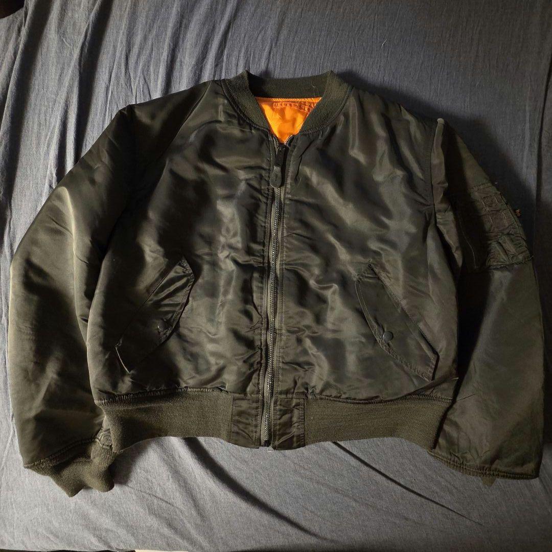 90s USA製 ALPHA INDUSTRIES MA-1 XL