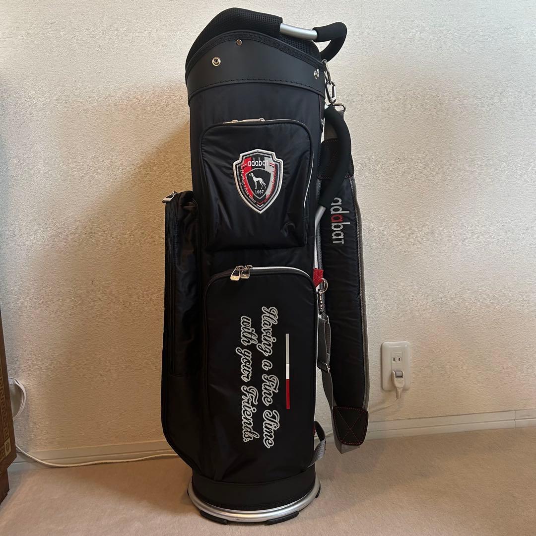 adabat キャディバッグ 黒