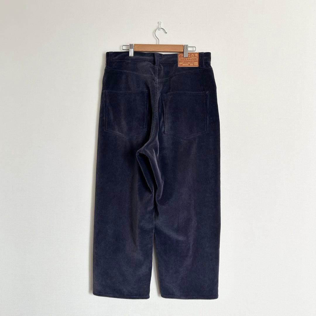 GOLD コーデュロイワイドパンツ パープル M 東洋エンタープライズ