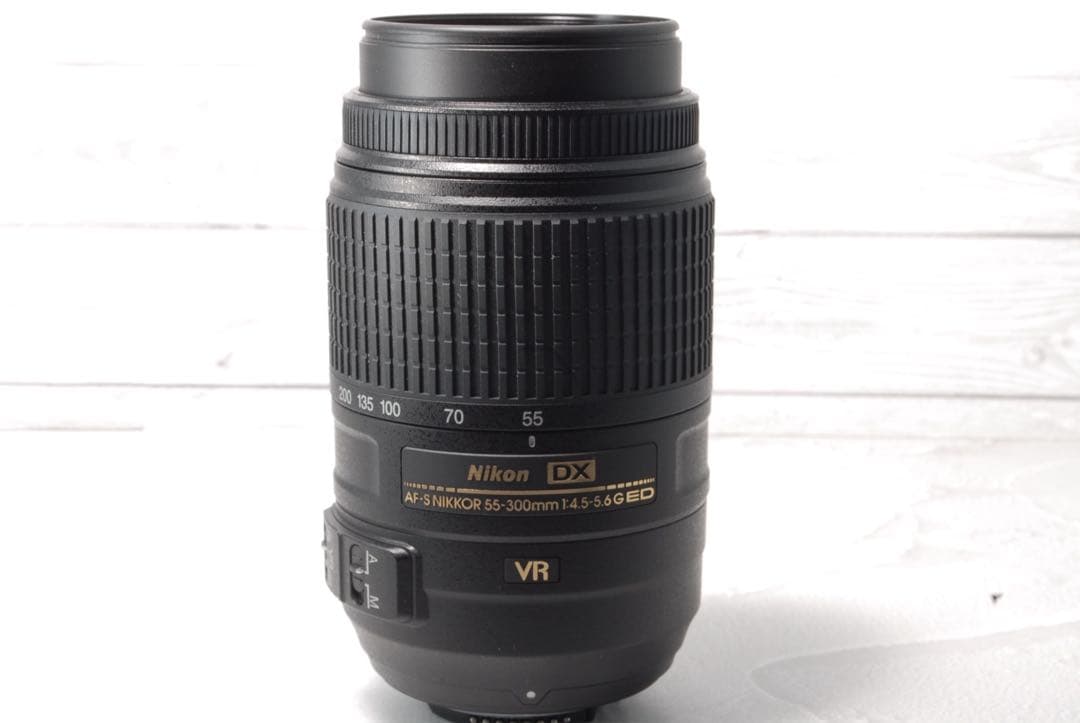 Nikon AF-S 55-300mm VR望遠レンズ 動作確認済 手ぶれ補正