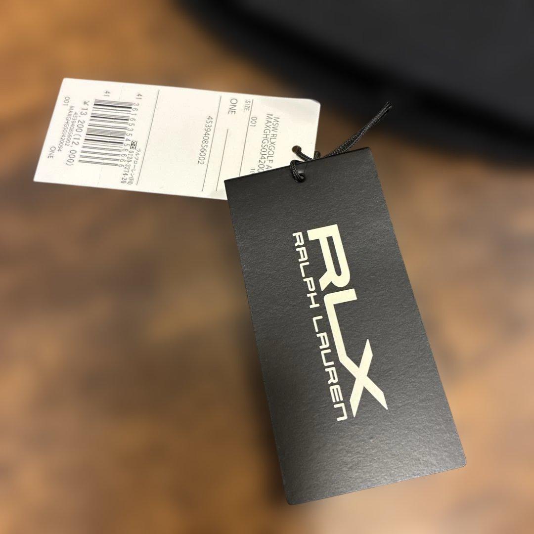 希少　完売品　RLX ポロベア　バケットハット　ブラック　ラルフローレン　ゴルフ